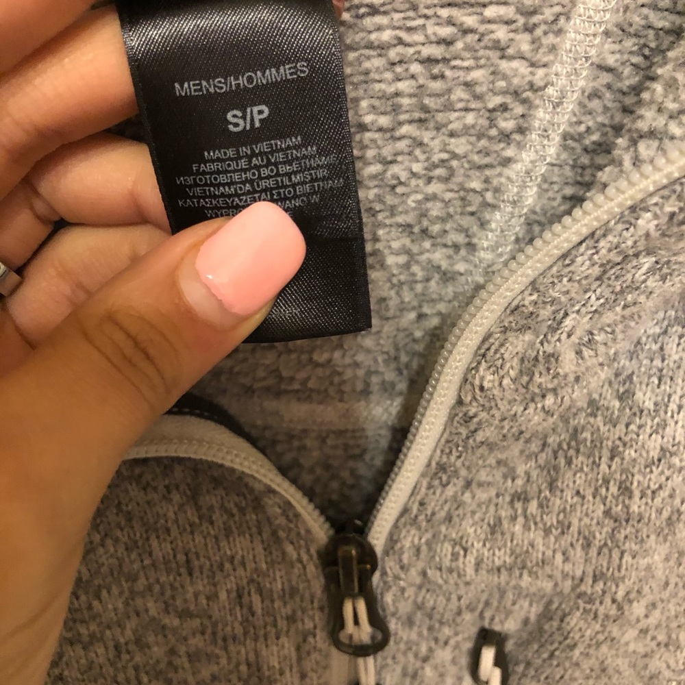 north face gray pullover - Picture 3 of 7